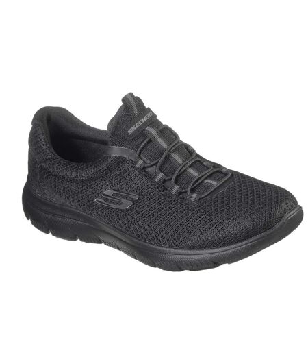 Skechers Womens/Ladies Summits Sneakers (Black) - UTFS10368