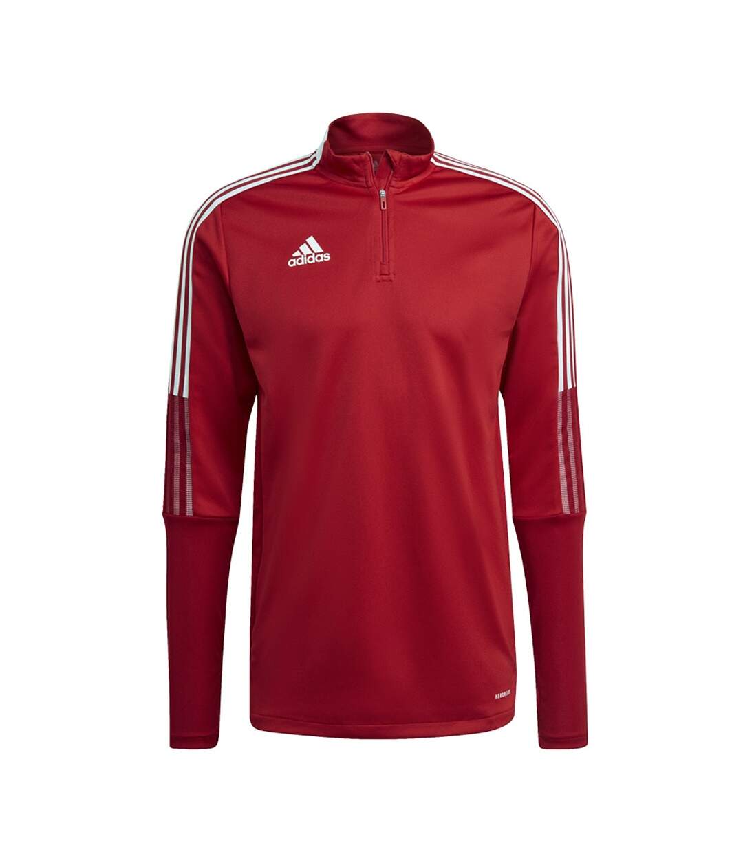 Sweat Entraînement Tiro Homme Rouge Adidas-2