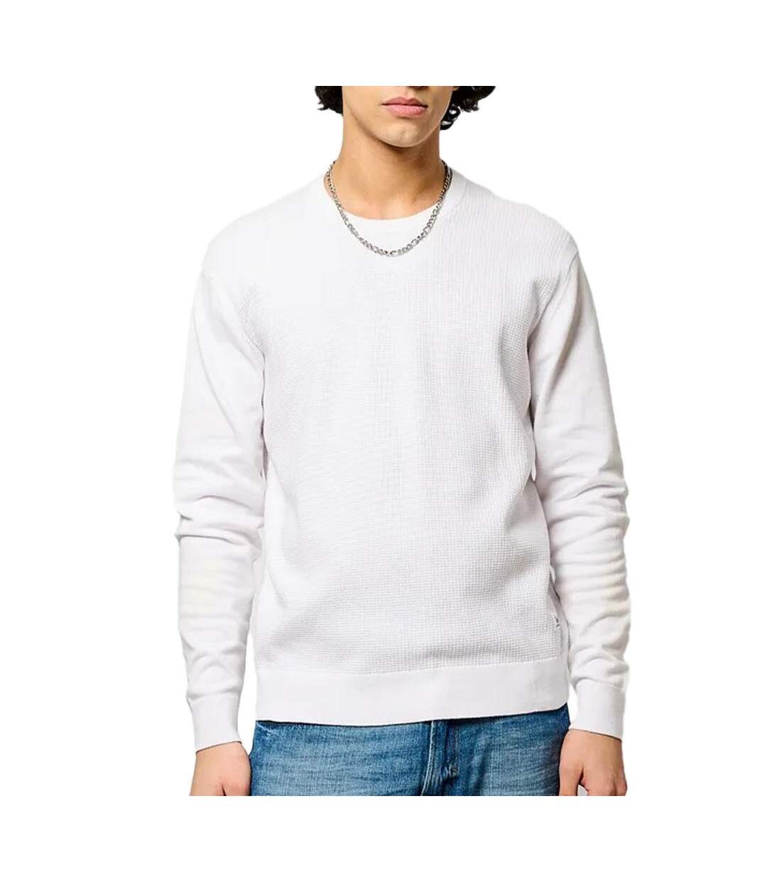 Pull blanc homme kaporal lewis - xxl-1