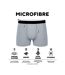Lot de 4 Boxers homme uni ceinture 4 cm FU5380 Fila-2