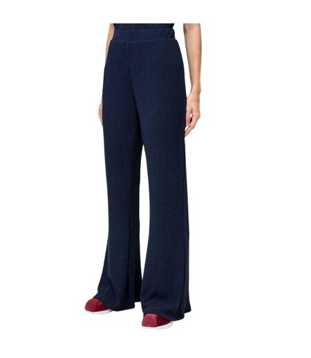 Womens/ladies Meera Flared Trousers Blue French Connection