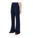 Womens/ladies Meera Flared Trousers Blue French Connection-4