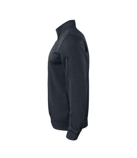 Unisex Adult Basic Active Quarter Zip Sweatshirt Black Clique