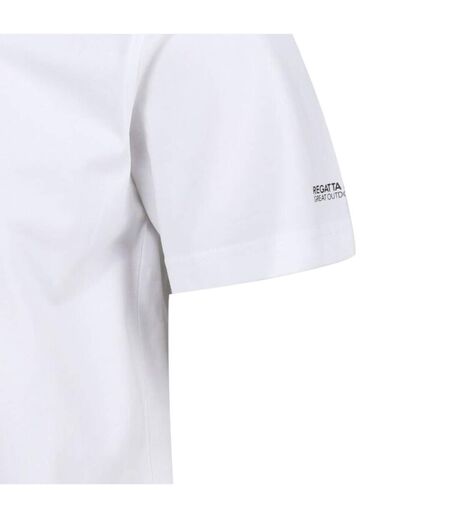 Mens Forley Polo Shirt White Regatta