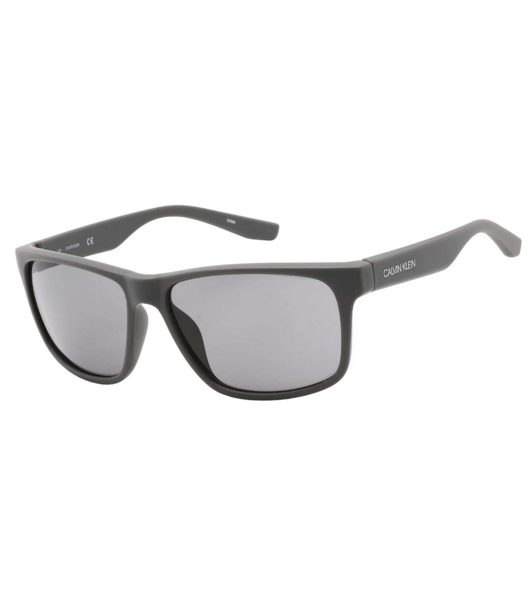 Mens Rectangular Sunglasses One Size Grey Calvin Klein-2