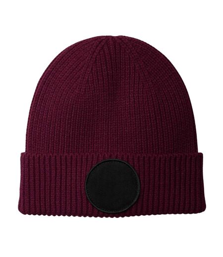Bonnet Fashion Adulte Bordeaux Noir Beechfield