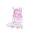 Patins À Roulettes Alignées Enfant 30,5-33 Fr Blanc Rose Bleu Tempish-2