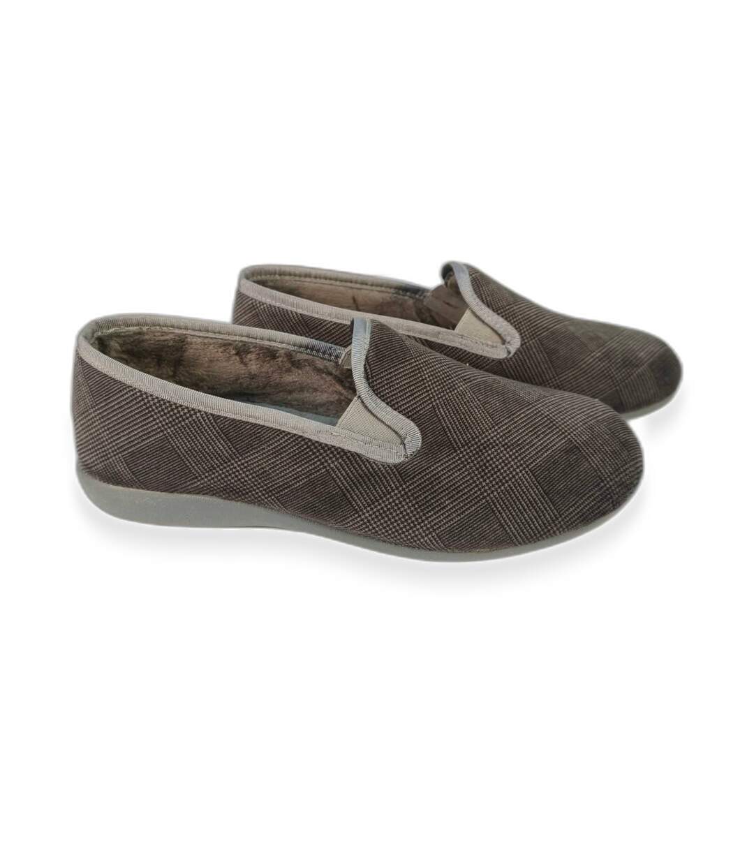 OZABI Charentaises Homme Toucher Velours Microfibre, Fabriquées en Espagne-3