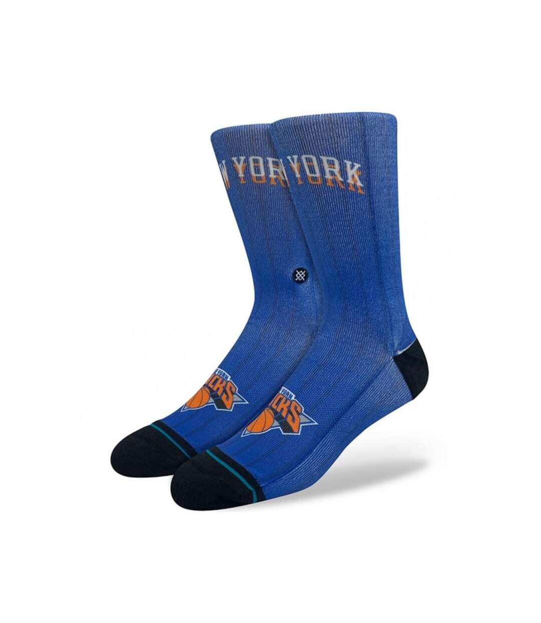 STANCE Chaussettes Homme Coton NYK CE24 Bleu Noir NBA-1