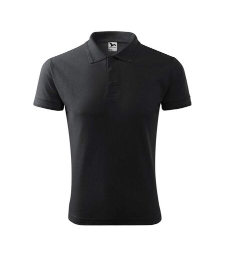 Polo Homme Anthracite Malfini