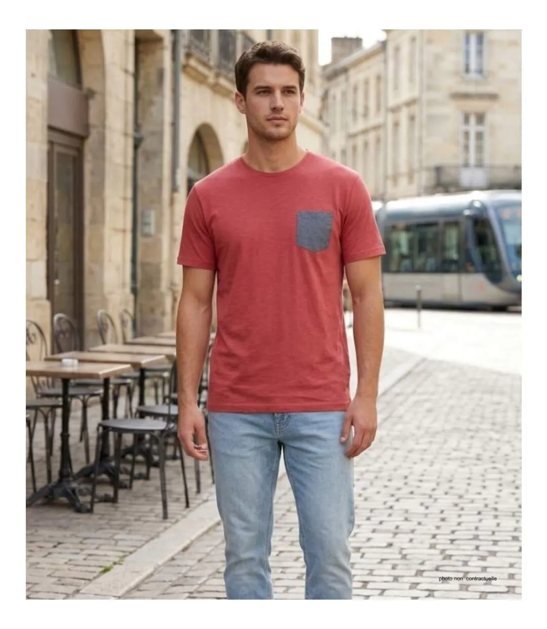 Tee - shirt 1 poche TEE3022A-5
