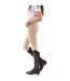 Womens/ladies Miami Silicone Seat Breeches Beige Whitaker-4