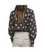 Blouse à pois marron femme jdy fay-2