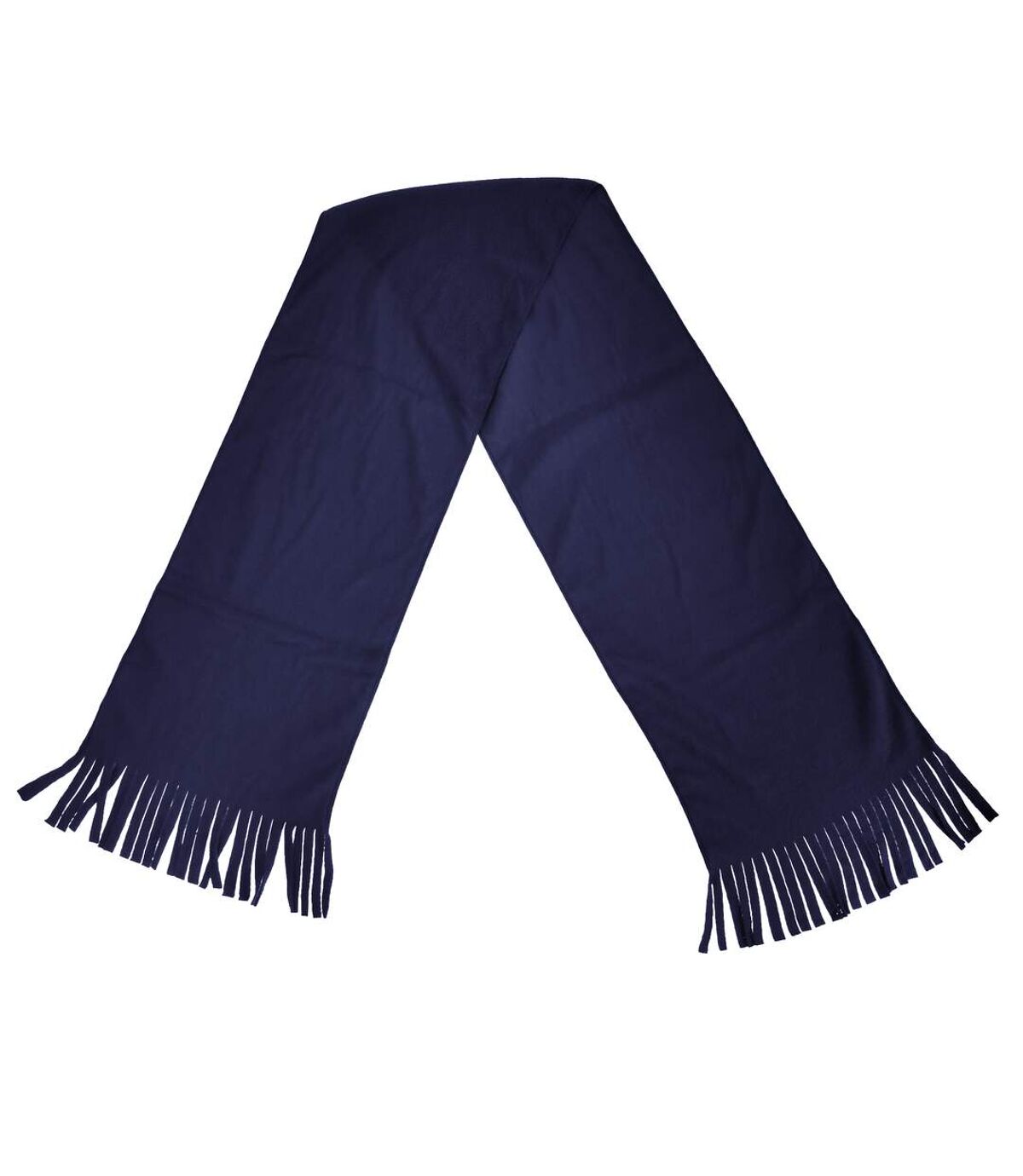 Result Ladies/Womens Active Fleece Winter Tassel Scarf (Navy Blue) (One Size)