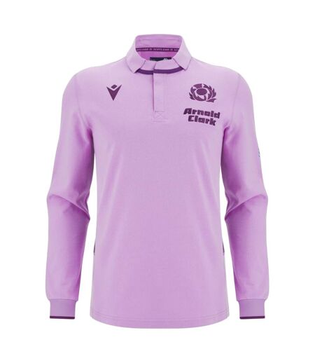 Mens 25/26 Scotland Ru Away Shirt Purple Macron