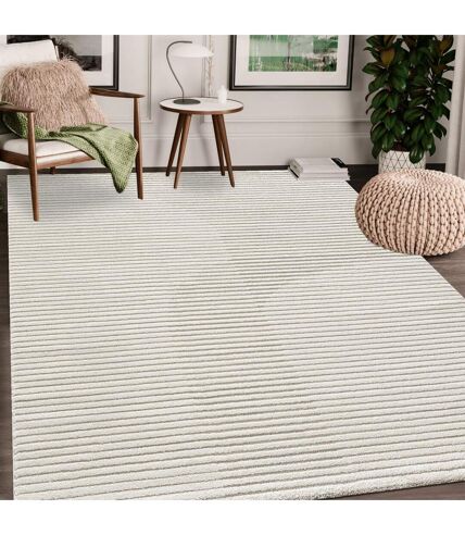 Tapis salon et chambre tissé motif simple CERLI