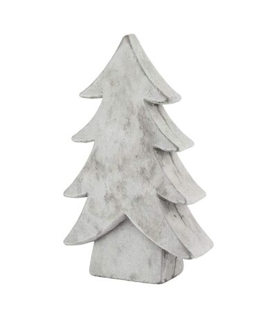 Athena christmas tree decoration 32cm x 7cm x 19cm white Hill Interiors