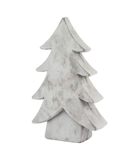 Athena christmas tree decoration 32cm x 7cm x 19cm white Hill Interiors