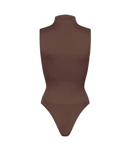 Ruey - Body col roulé sans manches femme Essentials sculptant