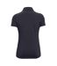 Womens/ladies heavy cotton pique polo shirt dark grey Tee Jays-2