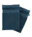 Lot de 2 Gants de Toilette Confort 15x21cm Bleu Égéen-1
