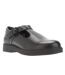 Womens/ladies finley leather t-bar shoes black Kickers-1