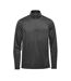 Mens milano zipped pullover charcoal/heather Stormtech