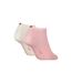 Socquettes Motif/style Logo Brodé Femme Blanc Rose Tommy Hilfiger-2
