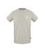 Mens Plain Logo T-shirt Grey Aquascutum-1