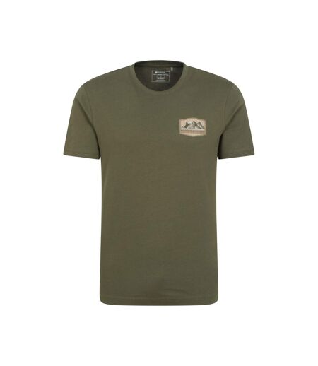 T-shirt homme vert kaki Mountain Warehouse