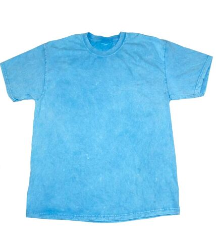 Colortone Mens Mineral Wash Short Sleeve Heavyweight T-Shirt (Baby Blue) - UTRW2628