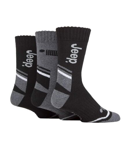 3 Pack Mens Walking Boot Socks | Performance Outdoor Socks for Hiking
