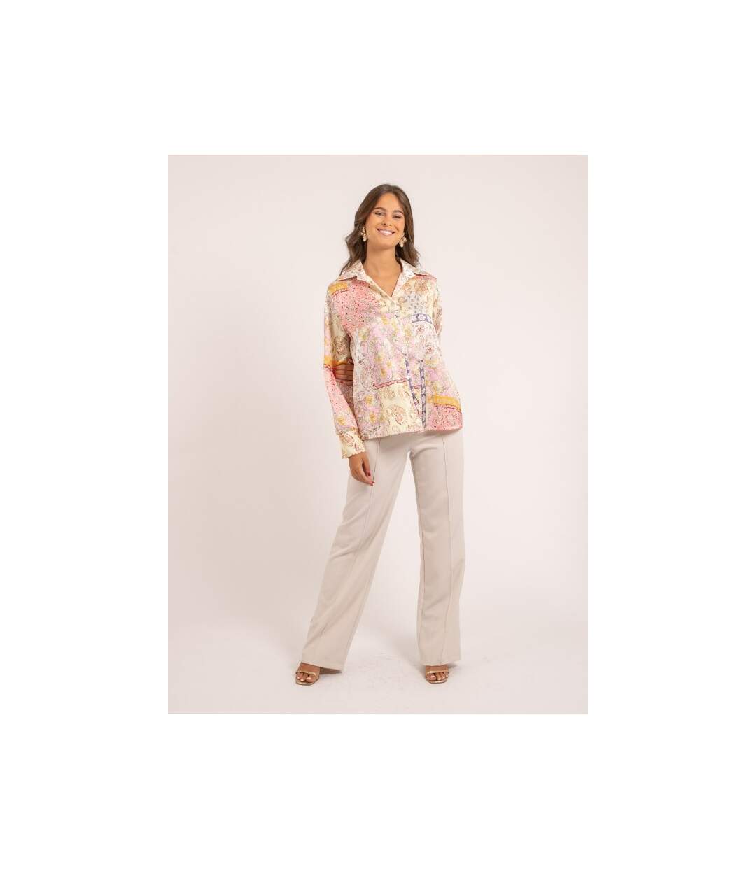 Chemise motifs OPORTO - Dona X Lisa-4