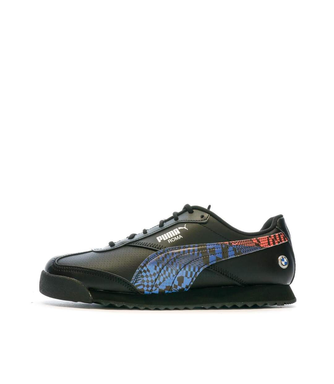 Baskets noires homme puma roma-1