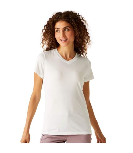 T-shirt fingal femme blanc Regatta