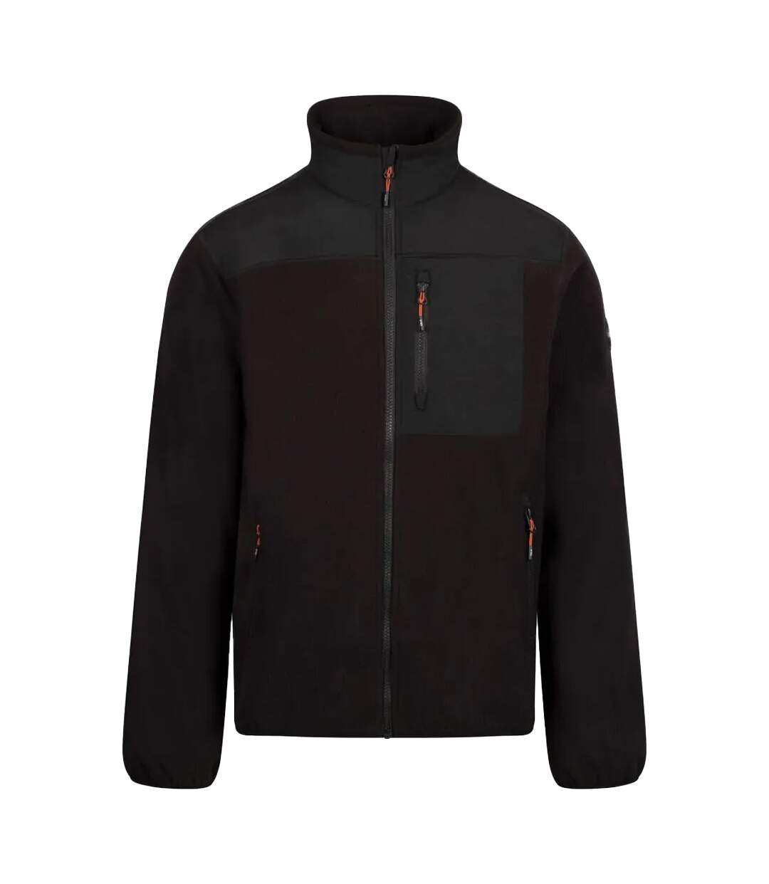 Mens lafferty fleece jacket black Trespass-1