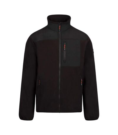 Mens lafferty fleece jacket black Trespass
