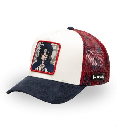 Casquette trucker avec filet en sergé de coton/mesh Naruto Sharingan Capslab