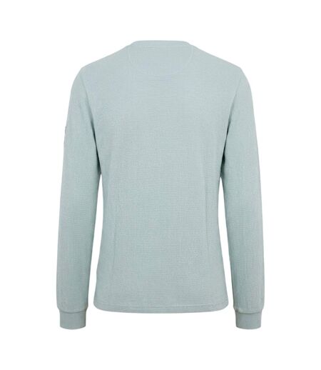 Mens Waffle Long-sleeved Top Overcast Grey Calvin Klein