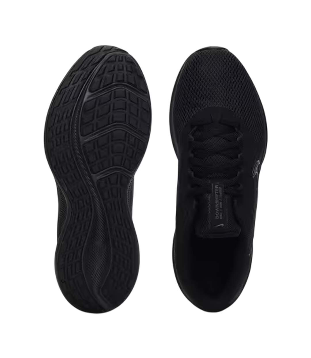 Mens Reax Lace Up Trainers Grey Black Nike-3