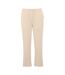 Womens/ladies Shorebella Capri Trousers Light Vanilla Regatta-2