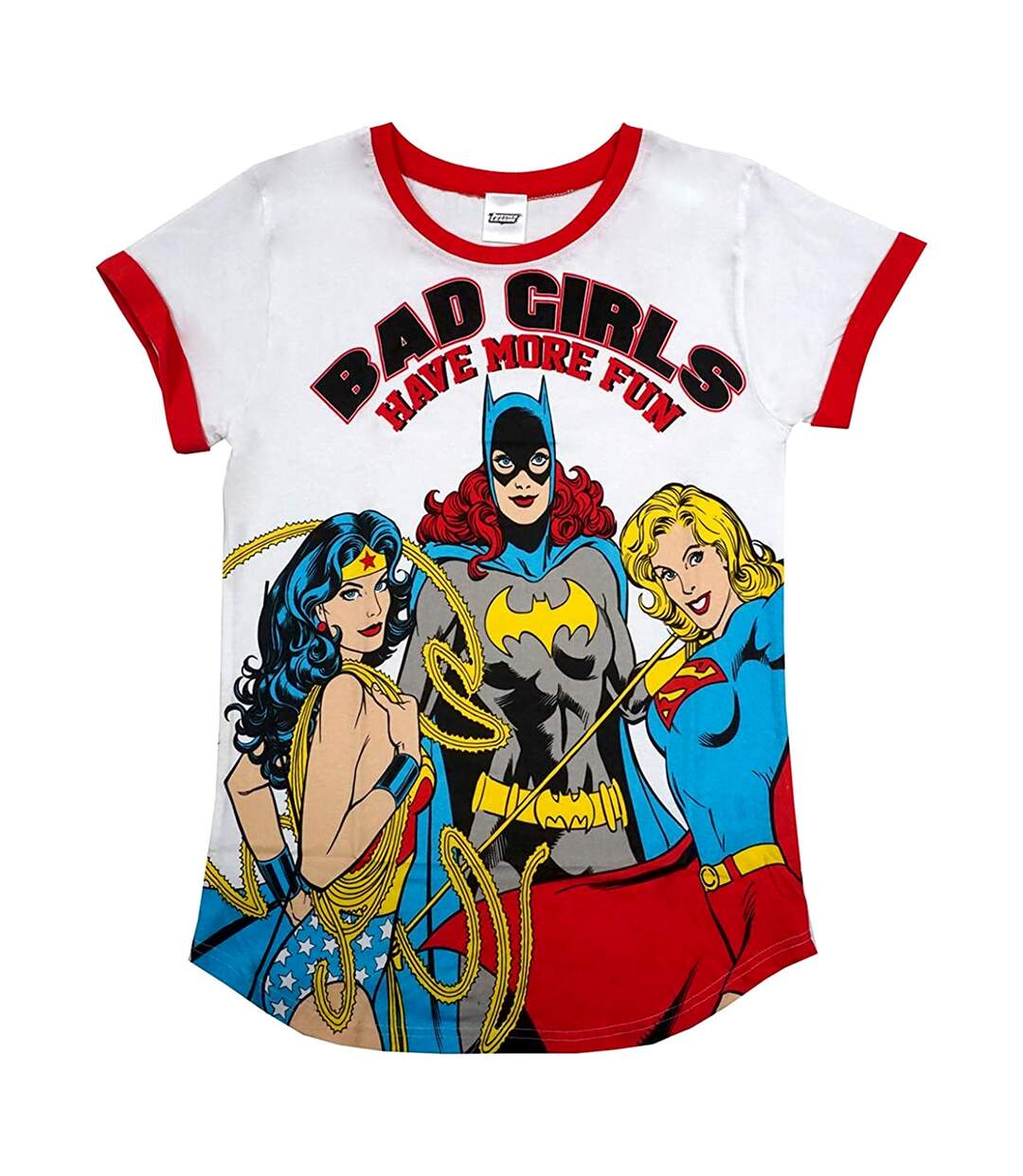 Ensemble de pyjama femme blanc DC Comics