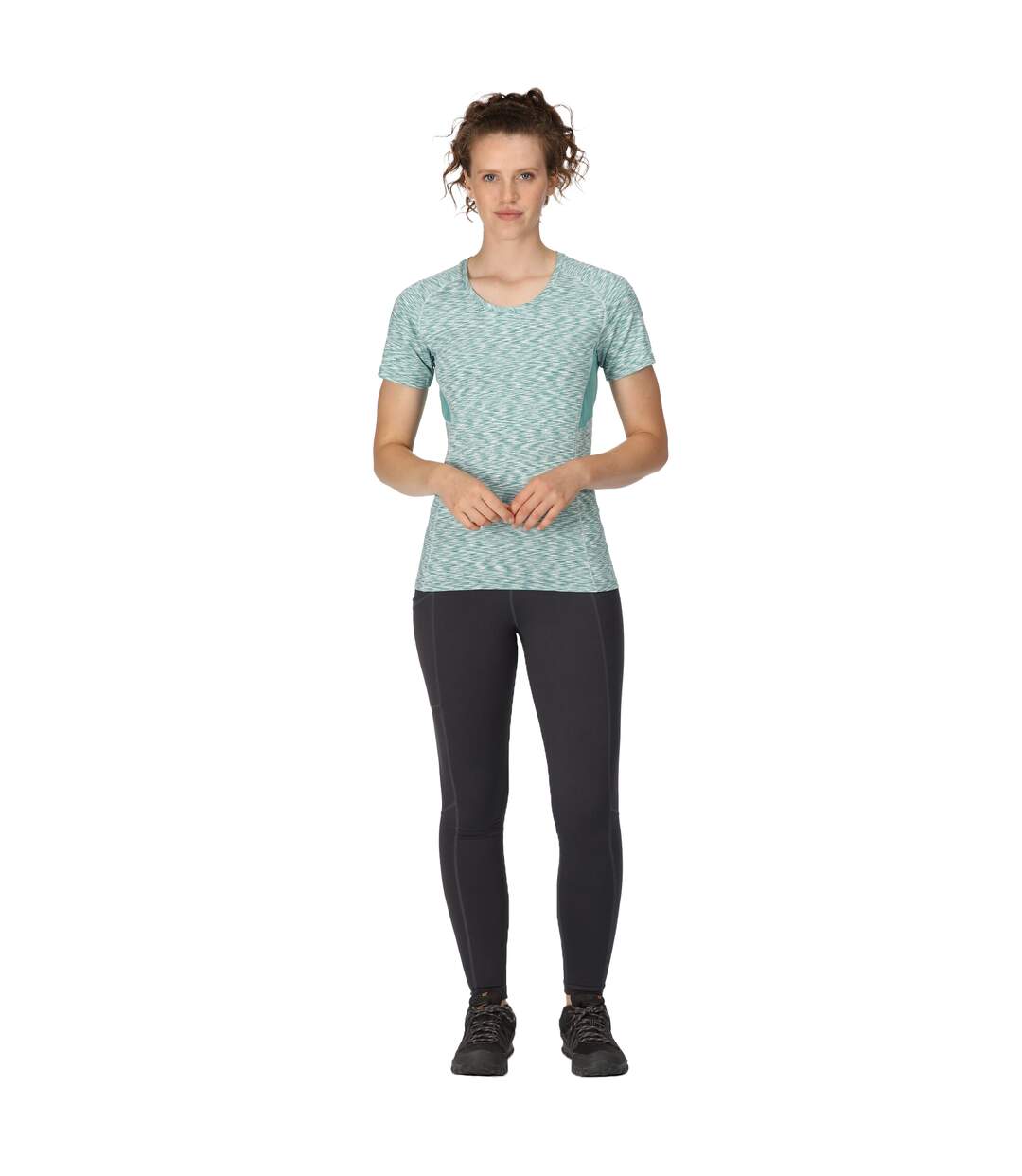 T-shirt laxley femme jade bleu Regatta