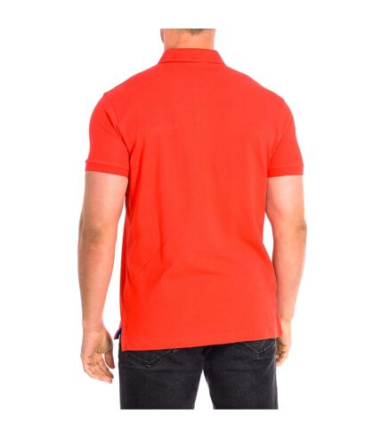 ARK Short Sleeve Polo with contrasting lapel collar 61671 man