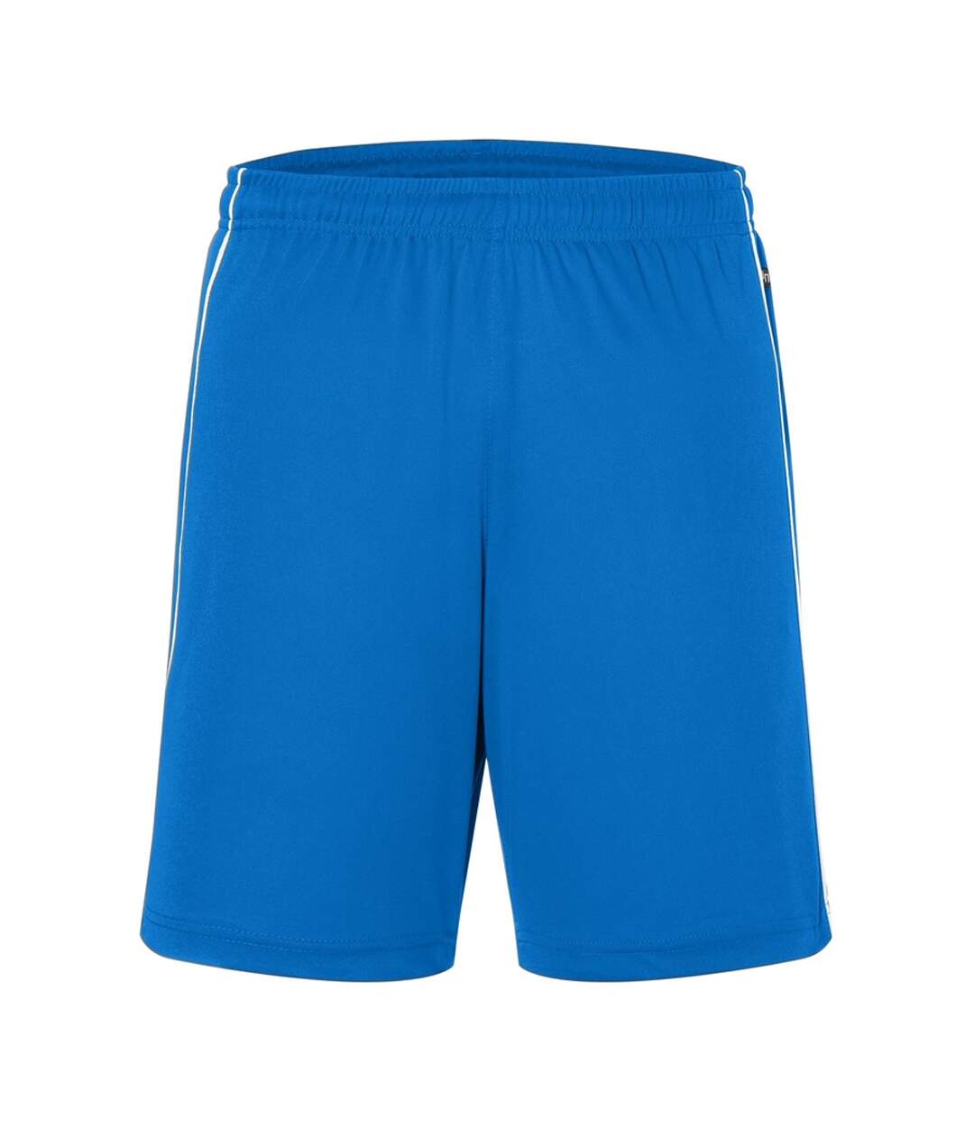 Short Basic Homme Bleu Roi Blanc James And Nicholson-2