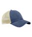 Casquette Trucker Motif/style Rétro Adulte Vieux Denim Beige Gris Beechfield-1