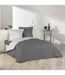 Housse de Couette Optic 240x220cm Anthracite-1