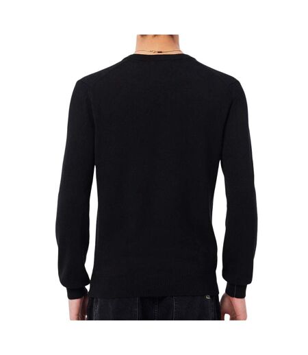 Pull col v noir homme lacoste ah1951