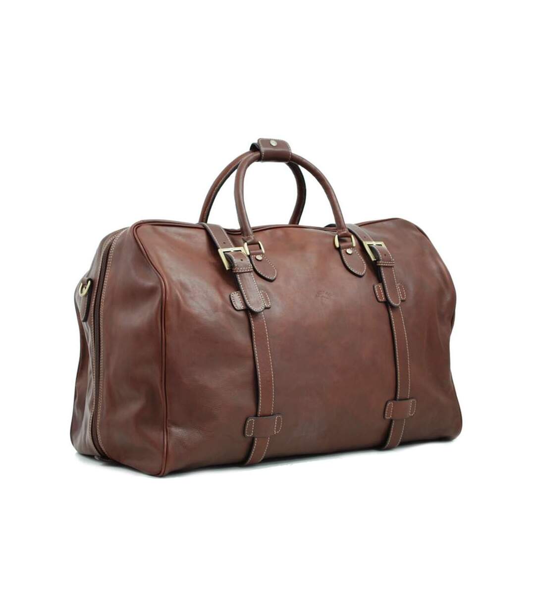 Sac de voyage en cuir KATANA 60cm - marron-1