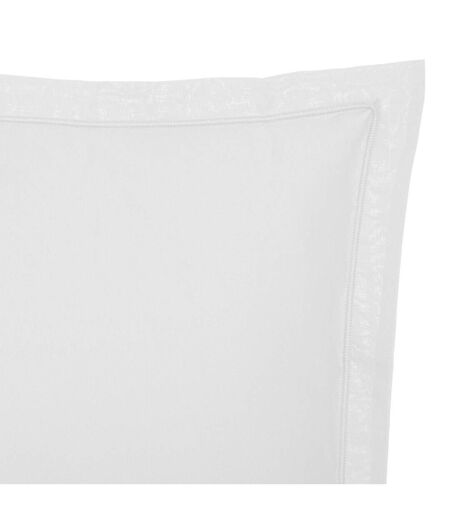 Taie d'Oreiller Percale 63x63cm Blanc